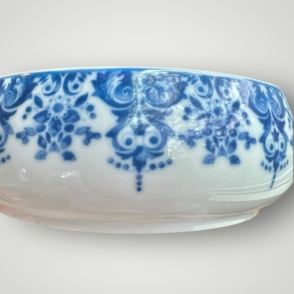 KLM Airlines DELFT Porcelain Blue & White Small 4 In Bowl By Marcel Wanders New - Picture 12 of 13
